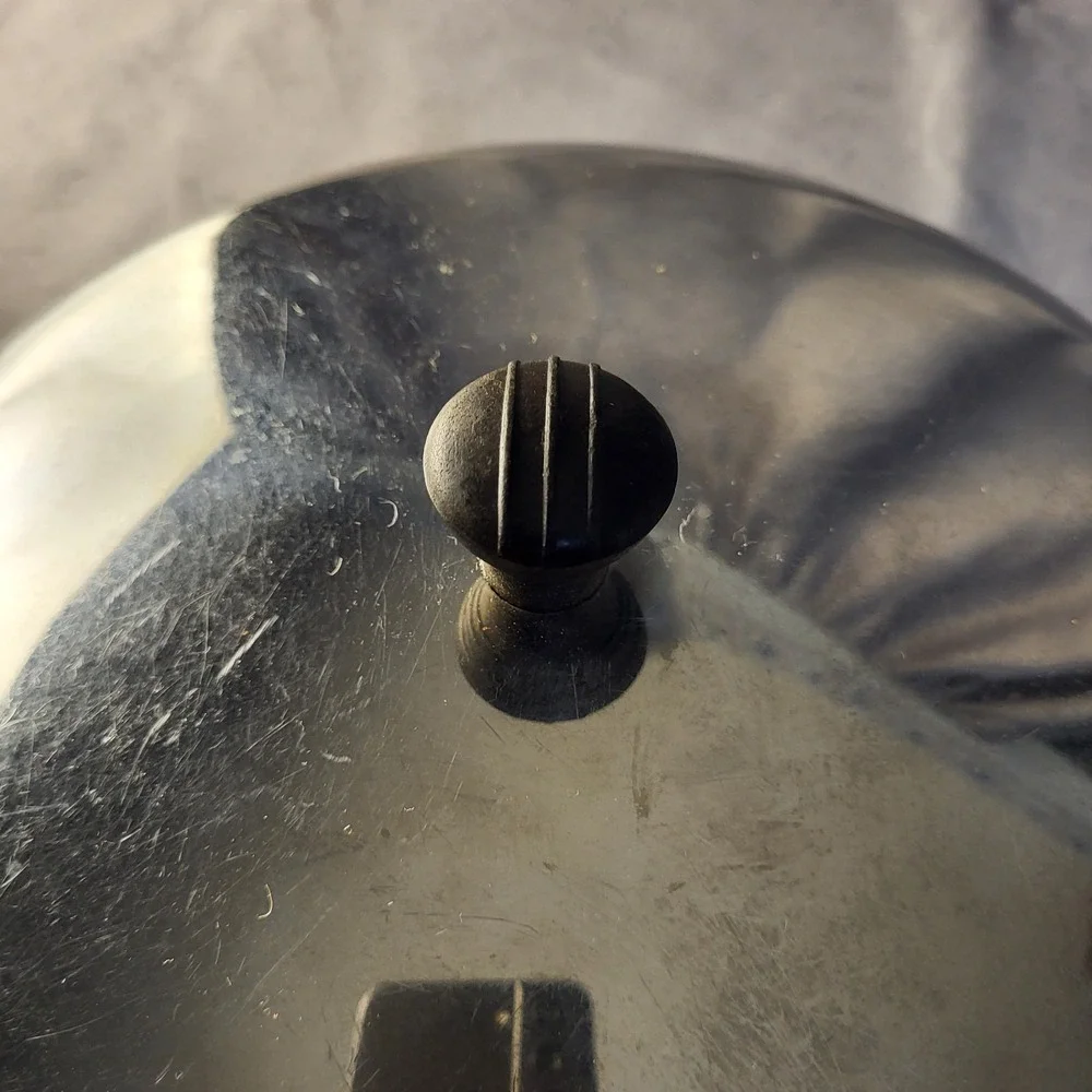 Vintage MCM American Stainless Steel 10